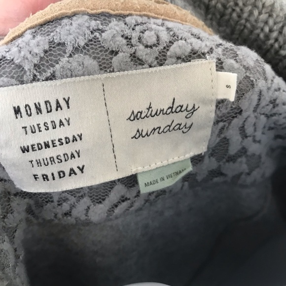 SOLD-Anthropologie Saturday/Sunday Helmi Moto - Picture 5 of 6